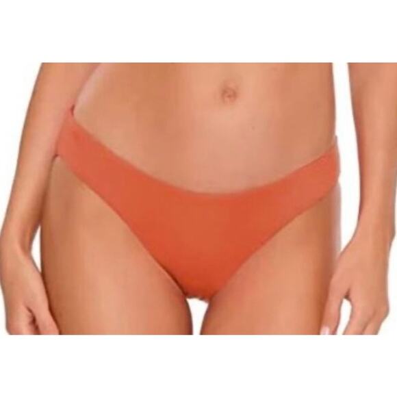 Becca Ginger Adela Hipster Bikini Top XS NWT - Picture 1 of 3